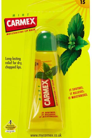 CARMEX Бальзам мятный для губ SPF 15 (в тубе) 10 г Carmex 008826 купить с доставкой