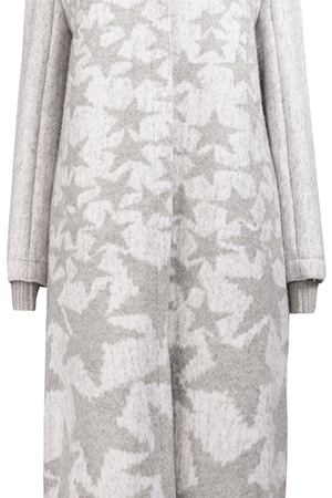 Вязаное пальто  Lorena Antoniazzi Lorena Antoniazzi LP3208C3 Серый вариант 2 купить с доставкой