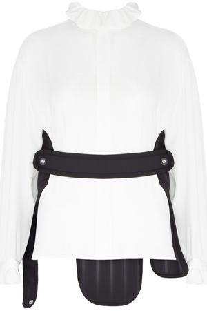 Однотонная блузка Balenciaga 39753295 вариант 2