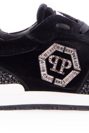 Кроссовки с декором Jewels Philipp Plein Philipp Plein F18S WSC0923 Черный вариант 3