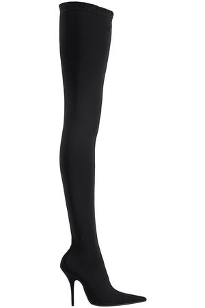 Черные ботфорты-чулки Balenciaga 39761225 вариант 2