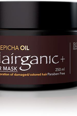 EGOMANIA Маска с маслом облепихи для восстановления поврежденных, окрашенных волос / HAIRGANIC 250 мл Egomania 42225