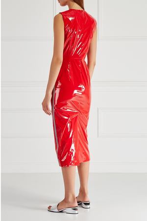 Платье из красного лака Subterranei 167862681 купить с доставкой
