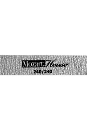 MOZART HOUSE Пилка профессиональная на деревянной основе зебра прямая 240/240 Mozart House 4344 купить с доставкой