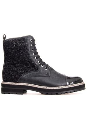Комбинированные ботинки Pertini 182W15248D7/букле Черный