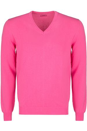 Хлопковый пуловер Gran Sasso Gran Sasso Premium 55149/21401- Розовый вариант 2