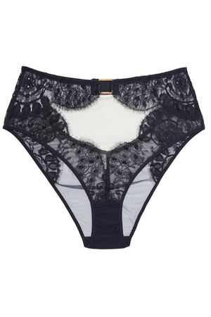 Высокие трусики Violetta синие Agent Provocateur 6965407