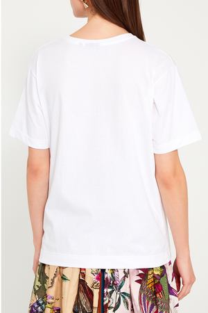 Белая футболка Blank.Moscow 9265452 вариант 2 купить с доставкой