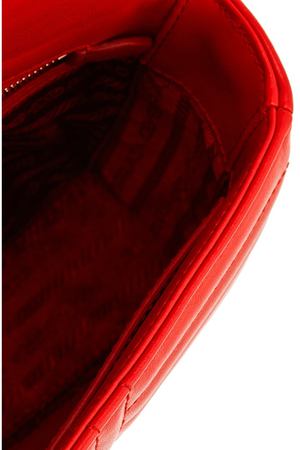 Красная стеганая сумка Diagramme Prada 4068794 вариант 3