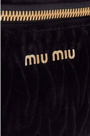 Бархатная сумка на пояс Rider Miu Miu 37568978
