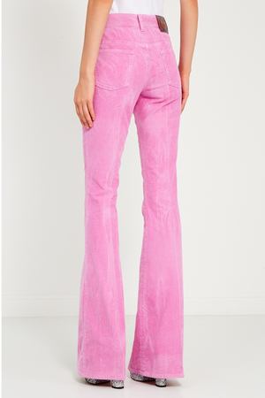Розовые вельветовые брюки Gucci 47068885