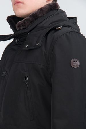 Утепленная куртка JOOP Joop! 17JC-17 Orato/10001898 Черный/капюшон