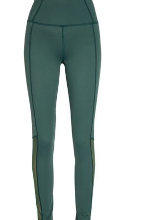 Зеленые легинсы с сеткой Sport Angel 211769171