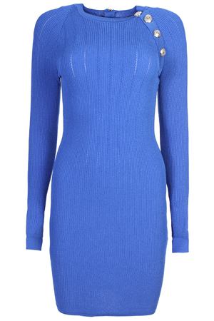 Трикотажное платье Balmain pf06755k195 Синий