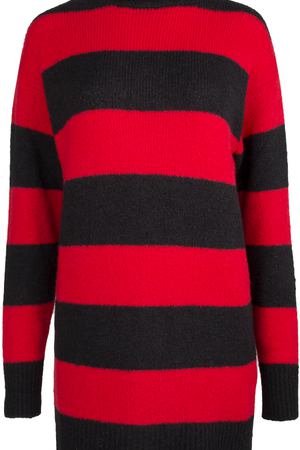 Платье-свитер в полоску Essential Essential ology.02MR Красный Черный купить с доставкой