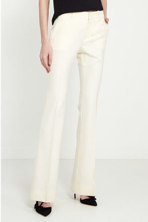 Белые брюки со стрелками Gucci 47071236