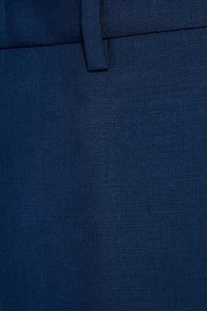 Синие шерстяные брюки Prada 4071416 купить с доставкой