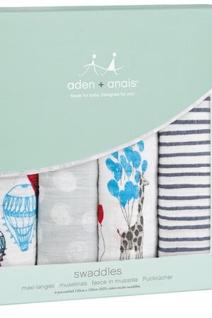 Разноцветные пеленки с крупными принтами Aden+Anais 213371651 купить с доставкой