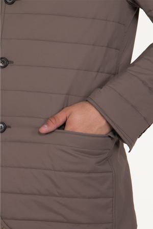 Стеганая куртка BRUNELLO CUCINELLI Brunello Cucinelli MG4596342 Бежевый купить с доставкой