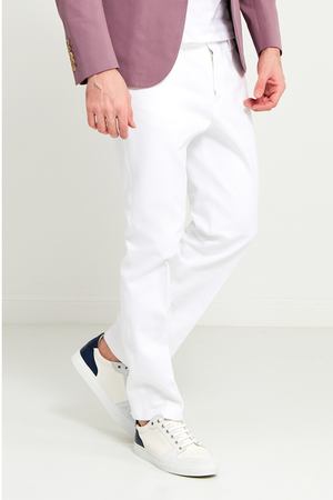Белые брюки со стрелками Gucci 47073444
