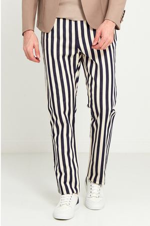 Брюки в полоску Gucci 47073414