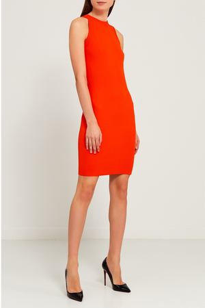 Оранжевое платье из трикотажа Gucci 47073069 вариант 3