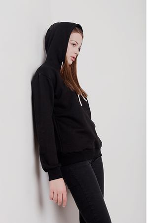 Толстовка Buttermilk Garments basic black вариант 3 купить с доставкой