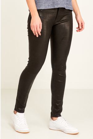 Черные зауженные брюки Rag&Bone 188774254 купить с доставкой