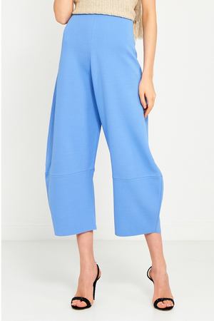 Укороченные голубые брюки Stella McCartney 19374691