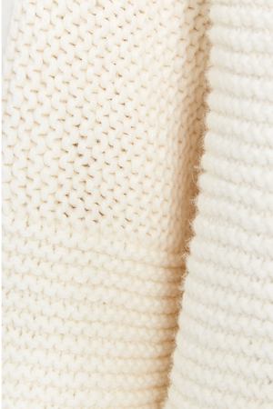Белый oversize пуловер Knitted Kiss 215774861 вариант 2
