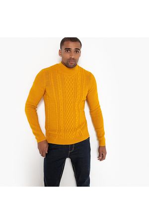 Пуловер с воротником-стойкой из плотного трикотажа La Redoute Collections 20376 купить с доставкой