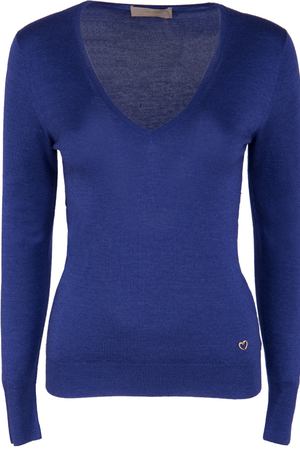 Кашемировый пуловер Cruciani Cruciani CD12.301L/синий