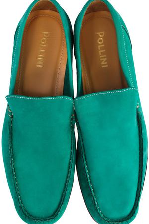 Мокасины Pollini Pollini 10531/зел. купить с доставкой