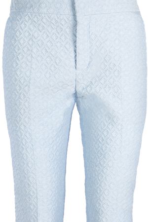 Хлопковые брюки Chloe Chloe 14SPA03-14S123 гол. купить с доставкой
