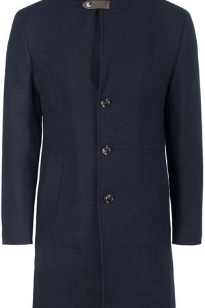 Классическое пальто  JOOP Joop! 17JC-20 Morris/10004136 Синий Коричневый вставка купить с доставкой