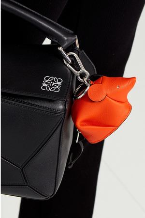 Оранжевый брелок в виде мыши Loewe 80675100 вариант 2