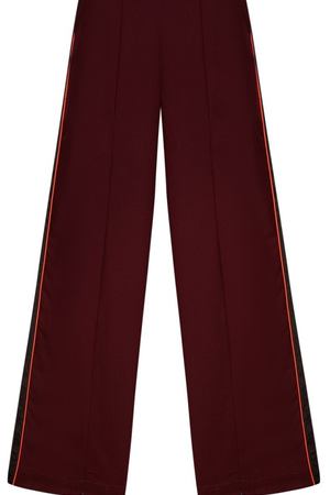 Бордовые брюки с кантом Daily Paper 218075050