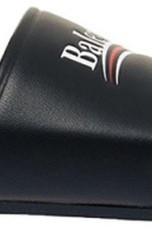 Кожаные сандалии с логотипом Balenciaga 39775229