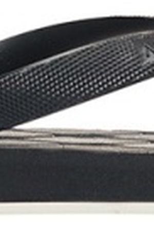 Черные резиновые сандалии Moncler 3475258 купить с доставкой