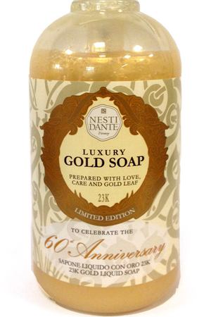 NESTI DANTE Мыло жидкое Юбилейный золотой / Anniversary Gold Soap 500 мл Nesti Dante 5050106 купить с доставкой