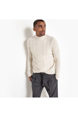 Пуловер с воротником-стойкой из плотного трикотажа La Redoute Collections 20377 купить с доставкой