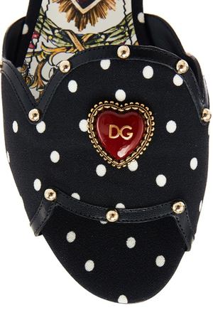 Мюли с крупной аппликацией Dolce & Gabbana 59977145