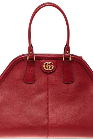 Красная кожаная сумка-саквояж Re(Belle) Gucci 47077011