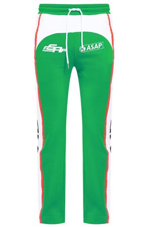 Зеленые спортивные брюки из хлопка Hoodlab 222077272
