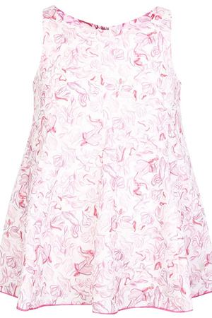 Платье с цветочным принтом Dior Kids 111577935
