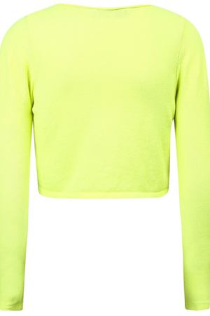 Короткий кардиган зеленого цвета Dior Kids 111578040 купить с доставкой