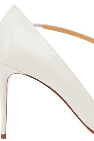 Белые кожаные туфли Jumping 100 Christian Louboutin 10677422 вариант 2 купить с доставкой