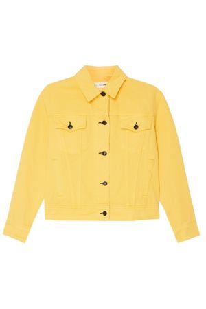 Желтая джинсовая куртка Rag&Bone 188777836 вариант 3