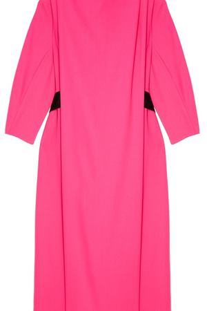 Розовое платье с черным поясом Adolfo Dominguez 206178006