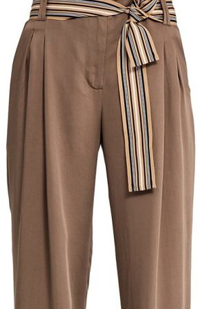 Прямые брюки со складками Adolfo Dominguez 206178003